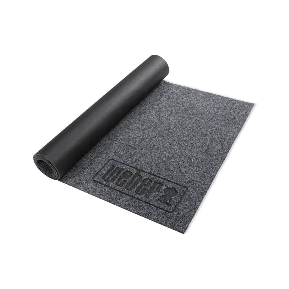 Gray XL Floor Protection Mat for Grills