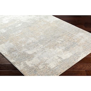 Jasper Taupe/Gray 3 ft. x 4 ft. Abstract Indoor Area Rug