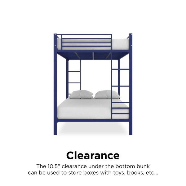 Dhp corey full over deals full metal bunk bed