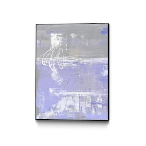 30 in. x 40 in. "Valley Mist I" by Erin Ashley Framed Wall Art