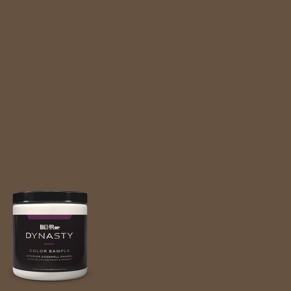 BEHR DYNASTY 8 oz. #ECC-20-3 Hickory Grove Eggshell Enamel Stain-Blocking Interior Paint & Primer Sample