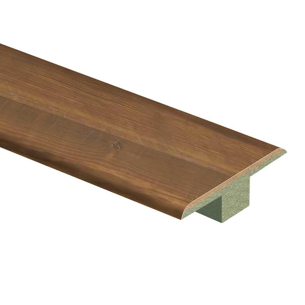 Zamma Ginger Spiced Pine 7/16 in. Thick x 1-3/4 in. Wide x 72 in. Length Laminate T-Molding