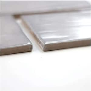 Sake Rectangle Pearl 3 in. x 9 in. Smooth Glossy Ceramic Artistic Subway Wall Pool Tile (7.99 sq. ft./44-piece case)