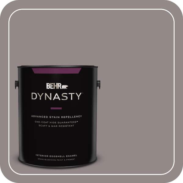 BEHR DYNASTY 1 gal. #PPU17-16 Polished Stone One-Coat Hide Eggshell Enamel Interior Stain-Blocking Paint & Primer
