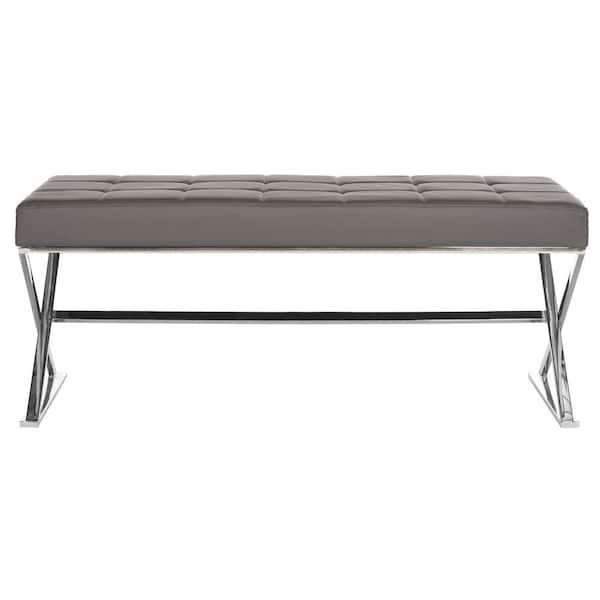 SAFAVIEH Micha Gray Entryway Bench
