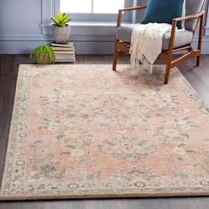 Oshawa Pale Pink 3 ft. x 4 ft. Indoor Area Rug