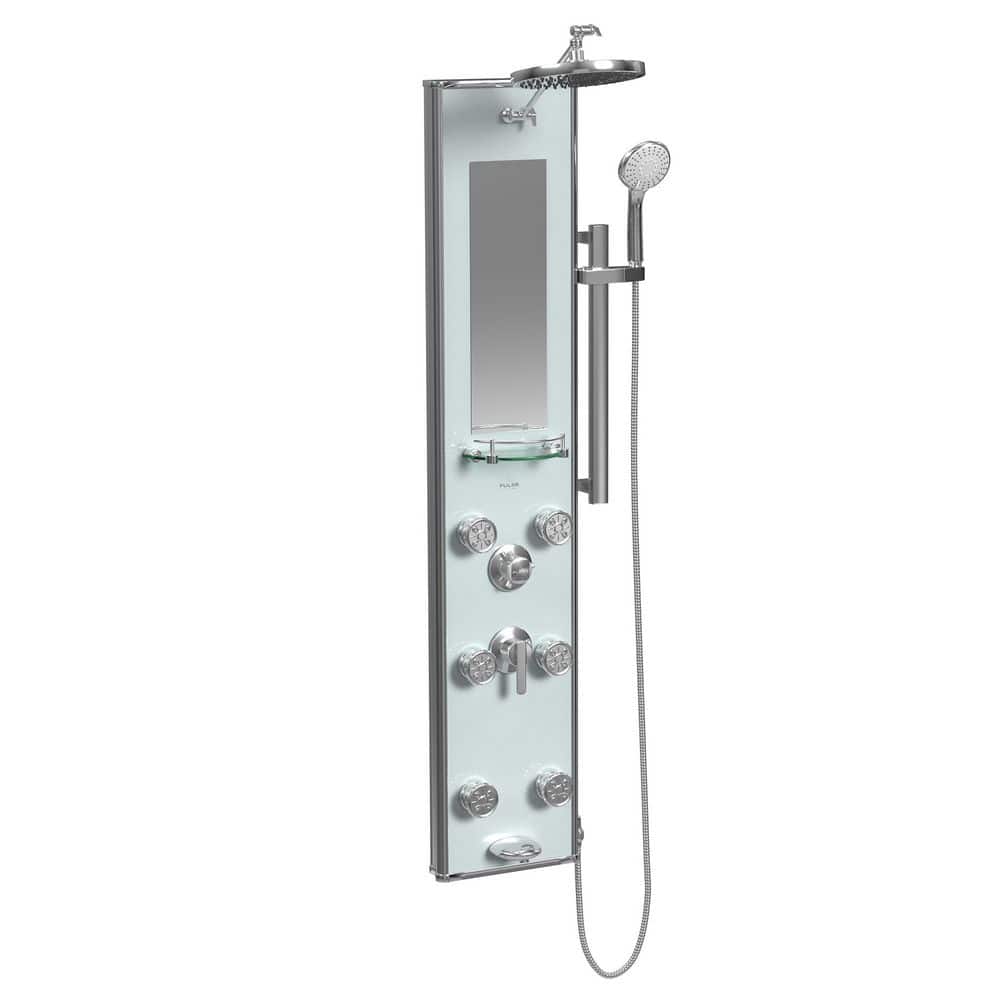 PULSE Showerspas Kihei II 6-Jet Shower System in Chrome 1013-GL