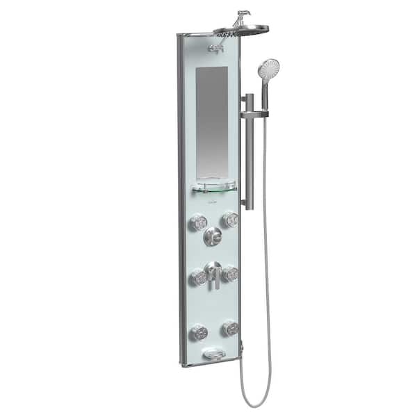 PULSE Showerspas Kihei II 6-Jet Shower System in Chrome 1013-GL