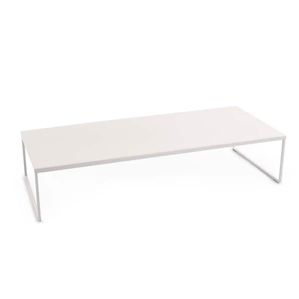 Design Ideas Franklin 24.4 x 11 x 5.2 in. Desk Riser Shelf, White