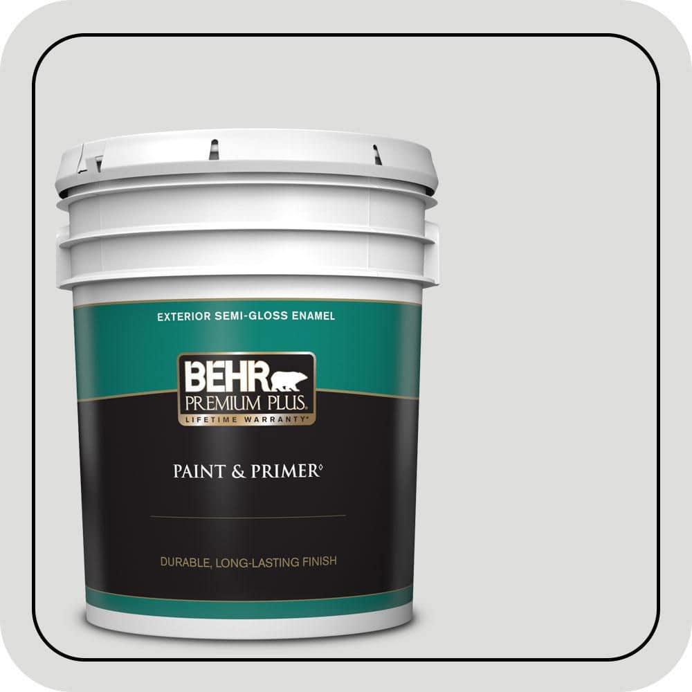 5 gal. #MQ3-55 White Lie Semi-Gloss Enamel Exterior Paint & Primer price history on PriceWatchPro