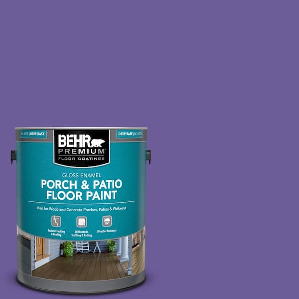 BEHR PREMIUM 1 gal. #P560-6 Just a Fairytale Gloss Enamel Interior/Exterior Porch and Patio Floor Paint