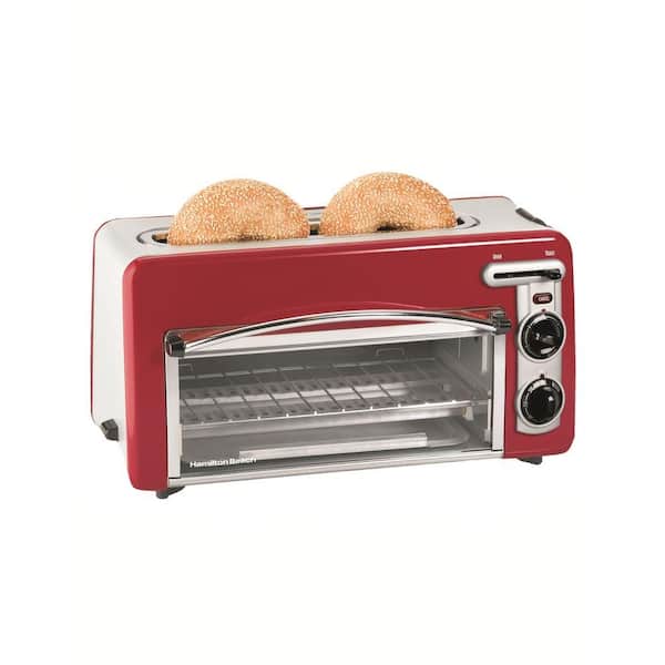 Hamilton Beach 1.5 in. Toastation in Red-DISCONTINUED