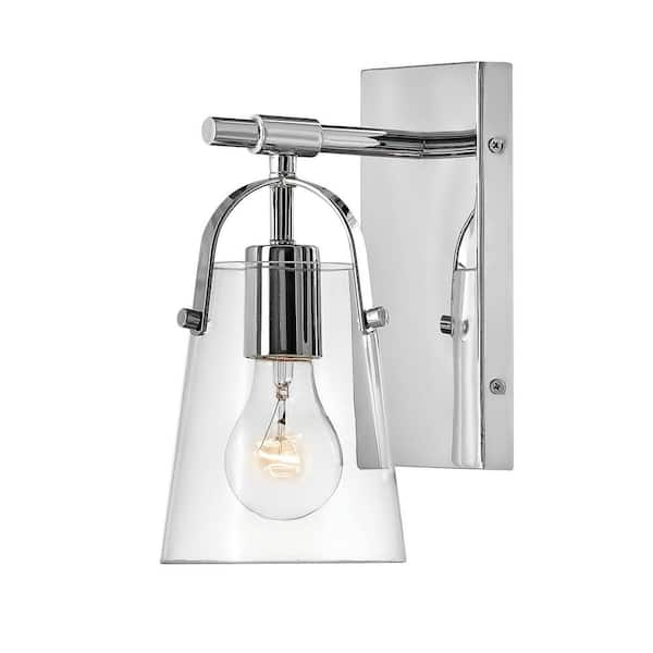 HINKLEY Foster 5.0 in. 1 Light Chrome Vanity Light