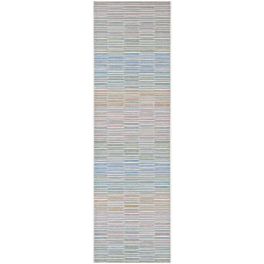 Cape Fayston 2'3" x 7'10" Transitional Multi-Color Runner Rug