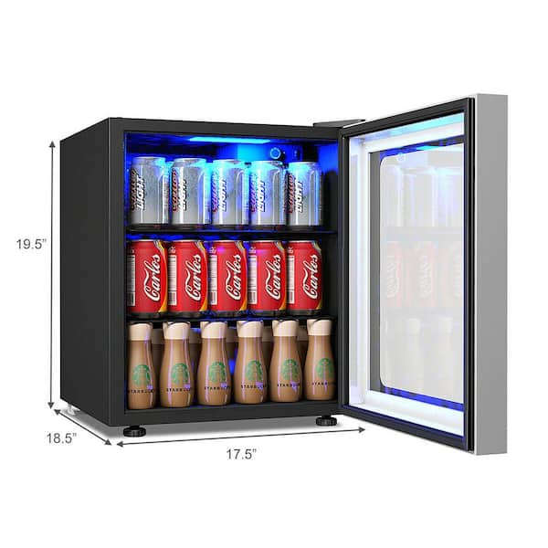 Mini fridge glass door 2024 cheap