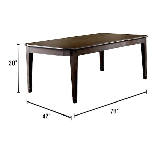 William's Home Furnishing Torrington Black and Cherry Transitional