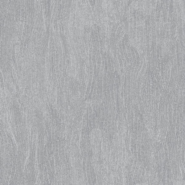 Unbranded Special FX 2 Collection Silver Wavy Reptile Skin Design Vinyl on Non-Woven Non-Pasted Wallpaper Sample
