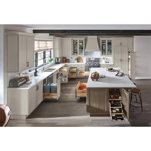Cottage 14.5 in. W x 0.75 in. D x 14.5 in. H in Fieldstone Cabinet Door Sample