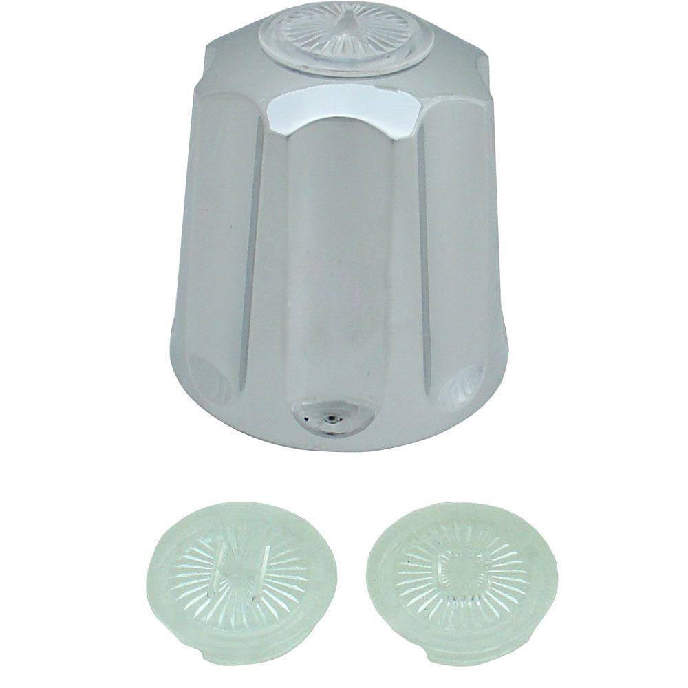 PartsmasterPro Tub and Shower Handle with MultiFit Adapters for Gerber