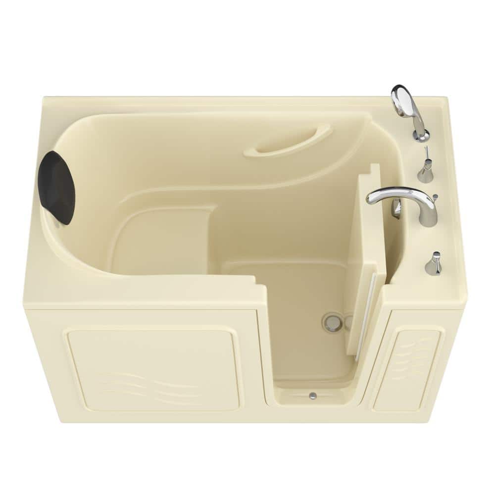 Universal Tubs Safe Deluxe 53 in. Right Drain Walk-In Soaking Bathtub ...