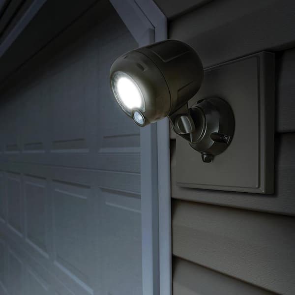 battery powered exterior motion sensor lights