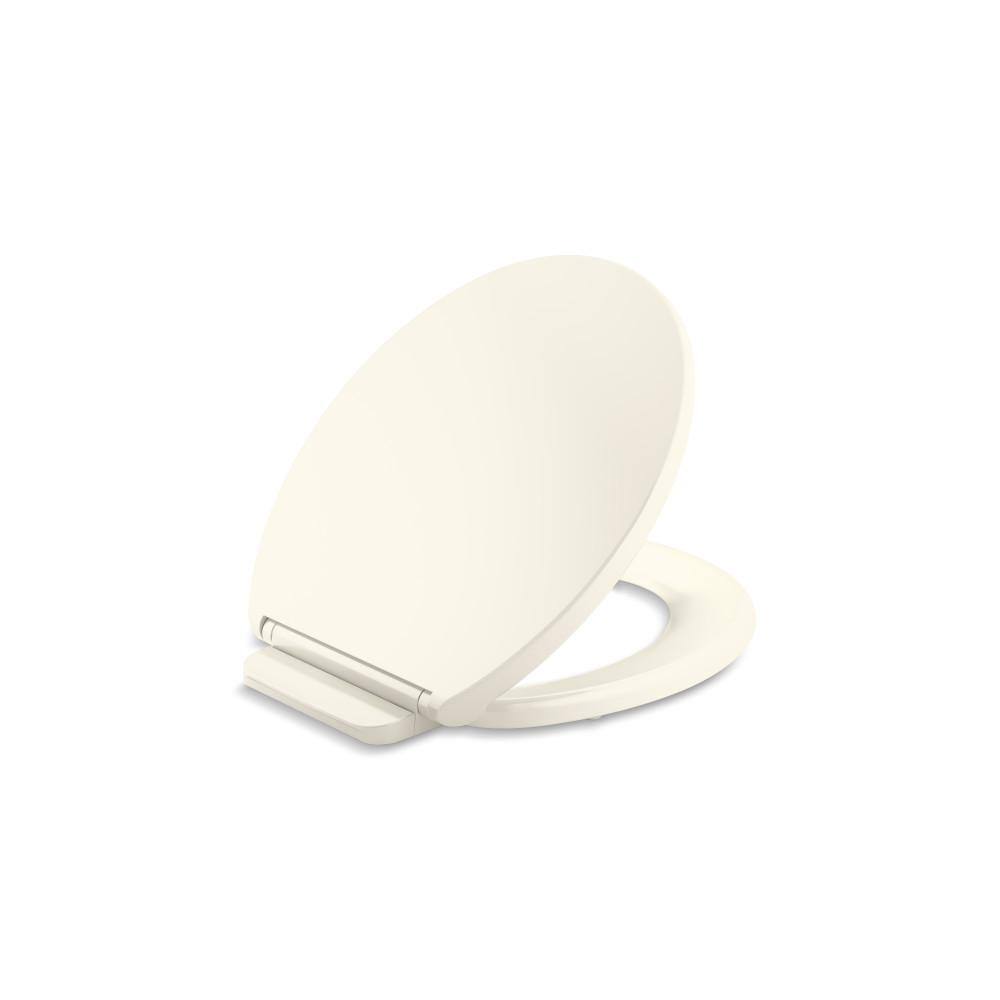 KOHLER Glissade ReadyLatch QuietClose Round Front Toilet Seat in