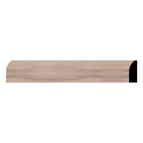 WM827 0.38 in. D x 1.25 in. W x 96 in. L Wood (Walnut) Modern Casing Moulding