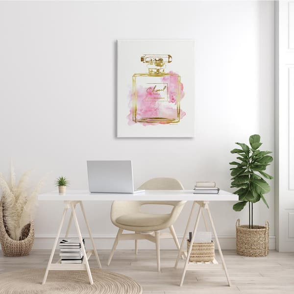 Pink Fashion Heals with Glam Books and Rose Details Canvas Wall Art by Amanda Greenwood Rosdorf Park Frame Color: Black Framed, Size: 21 H x 17 W x