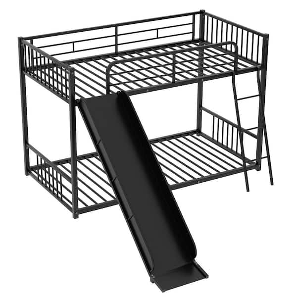 Metal Bunk Bed With Slide, Large Bunk Bed With Slide