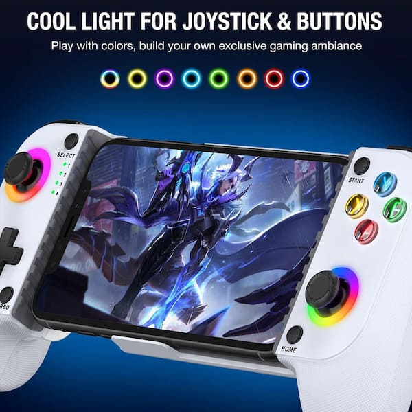 OBJLGEV Mobile Gaming Controller iPhone Android Compatible with