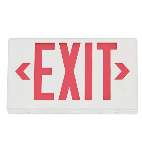 New Exit Sign  3"×9" white red letters FREE SHIPPING! 