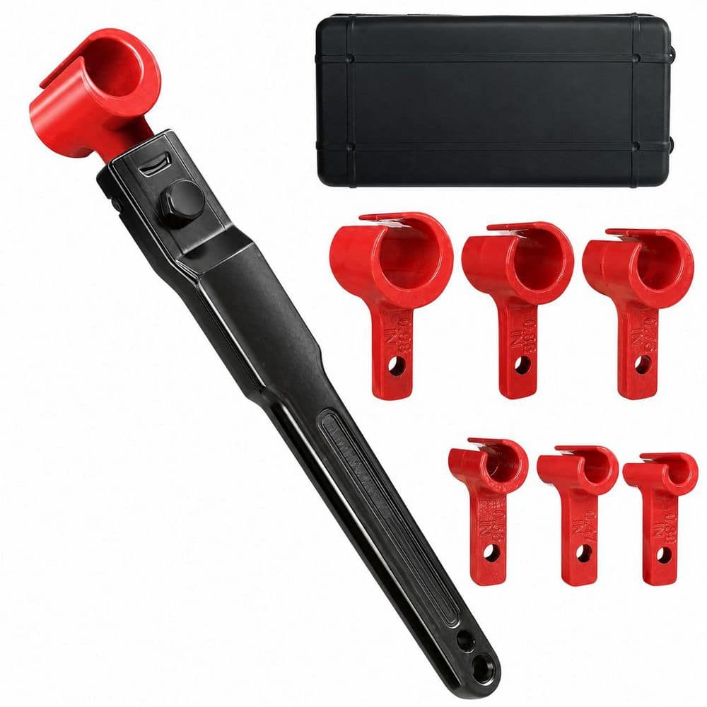 6 in 1 Door Hinge Adjustment Tool Kit Multi-Size Hinge Gap Wrench for Residential and Commercial Doors price history on PriceWatchPro