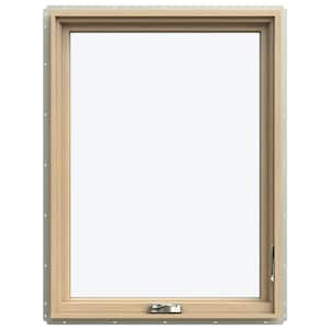 36 in. x 48 in. W-5500 Left-Hand Casement Wood Clad Window