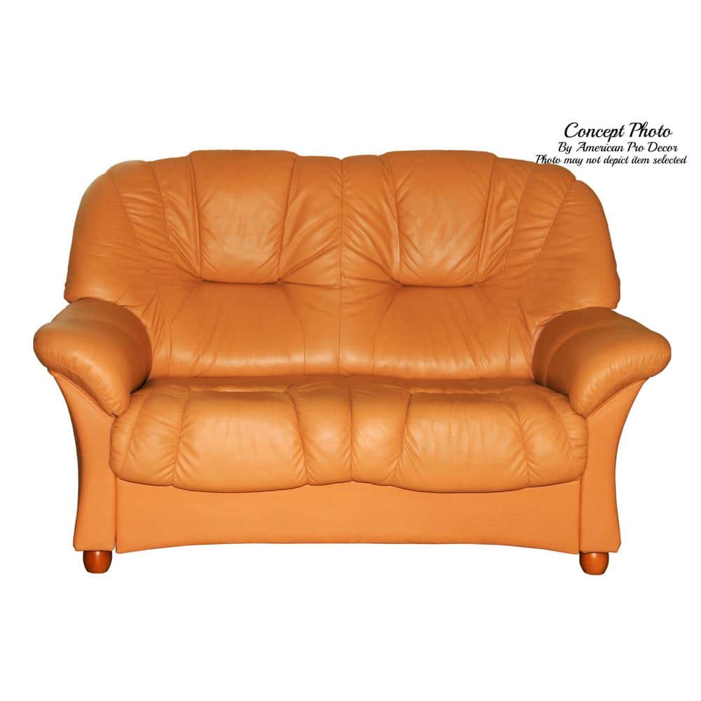 Unfinished Solid Hardwood Round Bun Foot Sofa Leg
