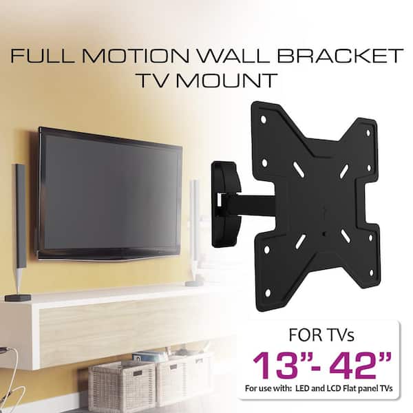 TV WALL BRACKET TILT SWIVEL FOR 10 15 20 23 25 30 32 38 40 42 PLASMA LCD LED 3D 