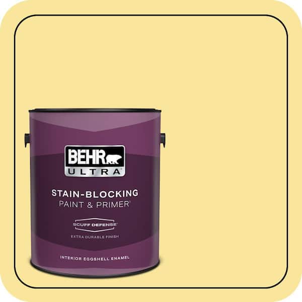 BEHR ULTRA 1 gal. #P310-4 Storm Lightning Extra Durable Eggshell Enamel Interior Paint & Primer