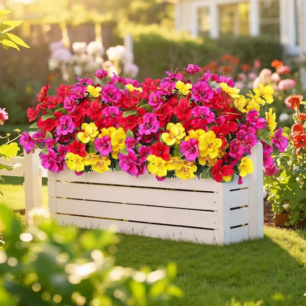 0.1 in. Artificial Mixed Color UV Resistant Indoor Outdoor