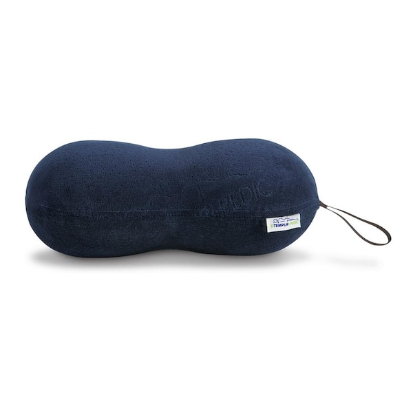 TEMPUR-PEDIC Navy Blue All-Purpose Peanut Pillow