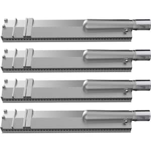 Grill Burners Stainless Steel BBQ Burners Replacement Grill Burner Replacement with 15.9 in. L Flame Grill (4-Pack)
