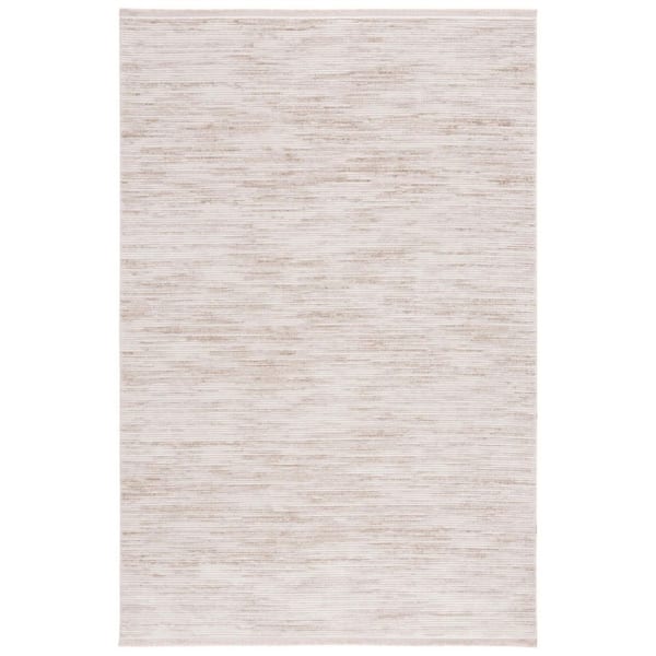 Whisper 5 ft. x 8 ft. Ivory/Beige Abstract Area Rug
