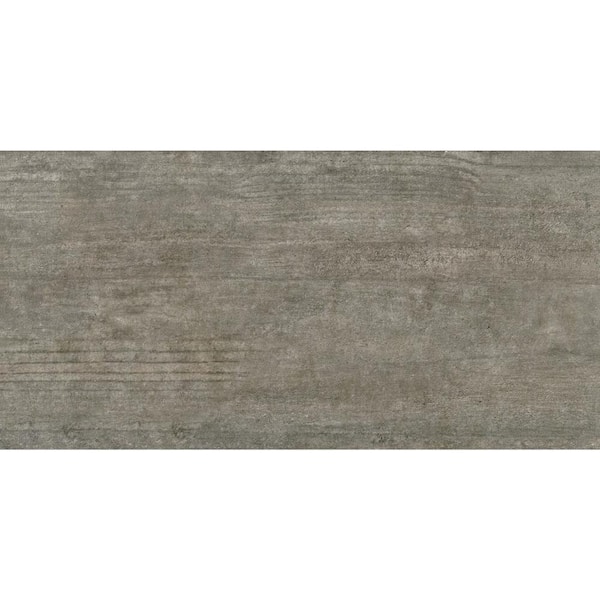 MSI Metropolis Gray 12 in. x 24 in. Matte Porcelain Stone Look Floor and Wall Tile (14 sq. ft./Case)