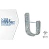Southwire 4 in. J Cable Hook with Angle Bracket (25-Pack) JHK-64-AB - The  Home Depot