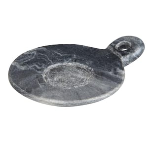 Freestanding Dish in Gray Color