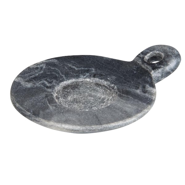 Storied Home Freestanding Soap Dish in Gray Color