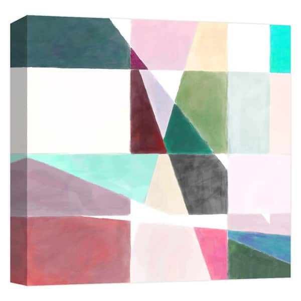 PTM Images ''Z Geometry II'' Canvas Abstract Wall Art 15 in. x 15 in.