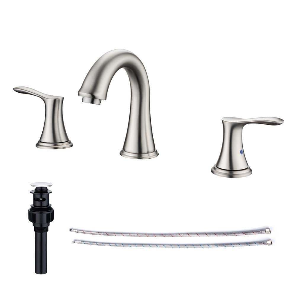 rainlex-8-in-widespread-double-handle-bathroom-faucet-with-drain