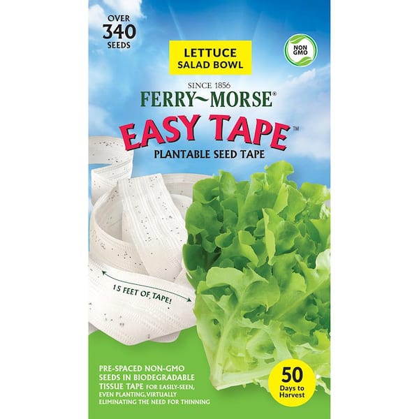 Seed Tape Lettuce Salad Bowl Seed