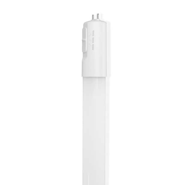 toggled 16-Watt 4 ft. Color Selectable Dimmable Linear LED Tube Light Bulb 5000k 6500k (2-Pack) D416-3C321 - The Home Depot