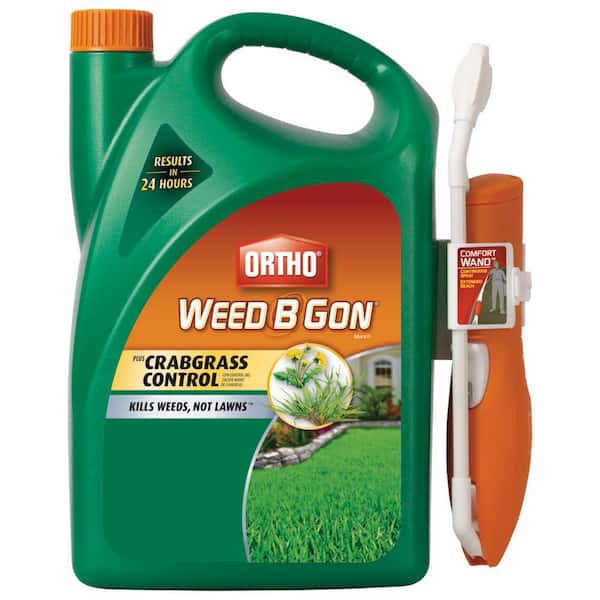 Ortho Weed B Gon MAX 1.33 gal. Plus Crabgrass Control Ready-To-Use w Comfort Wand