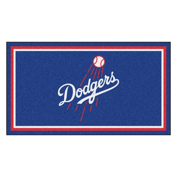 MLB - Los Angeles Dodgers 3 ft. x 5 ft. Ultra Plush Area Rug